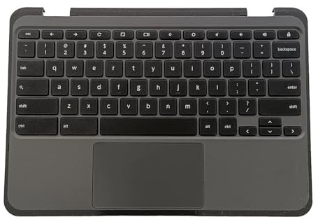 Replacement for Lenovo 300e Chromebook Gen 3 Palmrest Keyboard Touchpad Assembly WiFi Non-Webcam Version 5M11C94699