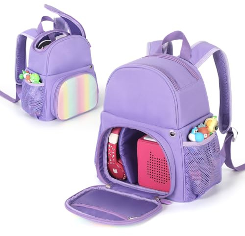 Seracle Tasche für Toniebox Tonie, Organizer Tragetasche für Toniebox 2 Starter Set und Tonies Figur, Kopfhörer, Play Set und Sonstiges Zubehör (Violett)