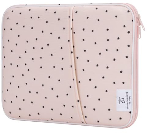 Songbala 13-14 Inch Laptop Sleeve case-for 13.3 14 Inch MacBook (pink)