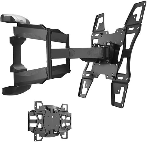 BHGFYXBS Supporto per Monitor E TV, Robusto Supporto A Parete con Sei Bracci per Installazione, Inclinazione E Rotazione, per TV A Schermo Piatto LED Smart da 32-60 Pollici.