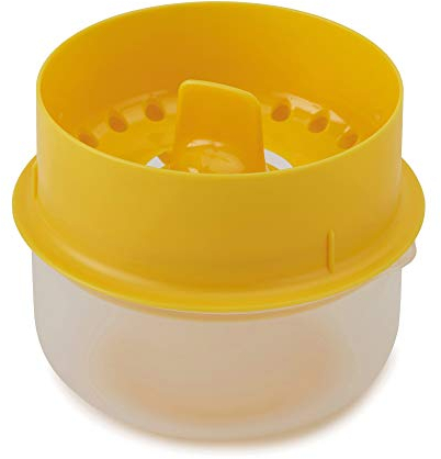Joseph Joseph 20115 Yolkcatcher, Egg yolk Separator- Yellow , 13 x 7.1 x 13.5 cm