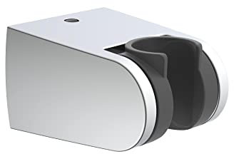 EISL DXZ-05 Brause-Wandhalter, Halterung für Duschkopf, Kunststoff verchromte Duschbrause Halterung, Chrom