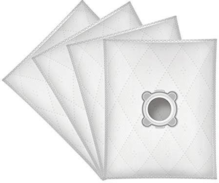 Wesper Sacs d'aspirateur pour Rowenta RO5635.11 Silence Force Extreme Compact (4 pièces, synthétique)