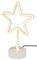 Reality Leuchten Star Lampada da Tavolo, Bianco