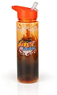 Naruto Shippuden Hokage Heroes Large Plastic Water Bottle | Holds 26 Ounces