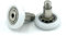 Cuscinetti Box Doccia VR - Kit 2 Pezzi Made in Italy di Rotelle a Sfera di Ricambio in Acciaio Ruote Box Doccia per Porte a Scorrimento AJB-22-26