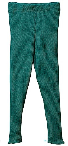 Strick-Leggings Baby & Kinder - 100% Bio-Merino – atmungsaktiv, warm & weich - Unisex Gr. 62 – 140 - nachhaltig & fair dehnbar - Made in Germany | Pacific Gr. 110-116