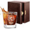 Maverton 250ml Verre a whisky personnalisé pour lui - Cadeau anniversaire homme - Verre classique pour les connaisseurs de whisky - Cadeau Noel - Un cadeau personnalisé pour homme - Frère