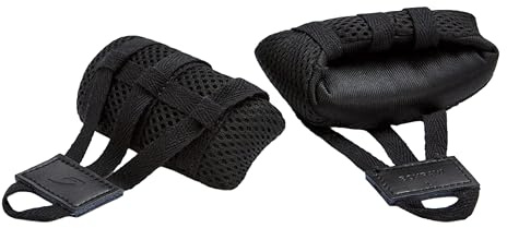 BOXRAW Knuckle Guards - Black - S - Professional Knuckle Protection for Boxing Inner Gloves - Padded Guards for Boxing MMA & Muay Thai with Wash Bag - Durable & Breathable - Left & Right Pair