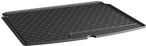 AROBA GL1888 Design Kofferraumwanne kompatibel mit Cupra Formentor ab BJ. 11.2020> für variablen Ladeboden Oben Kofferraummatte passgenau mit erhöhtem Rand Farbe schwarz