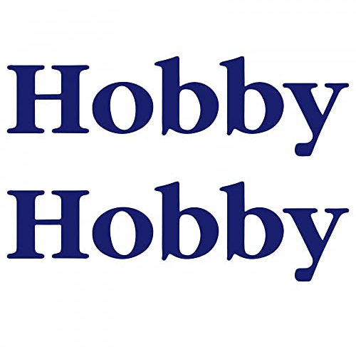 2 x Aufkleber für Wohnwagen Hobby Camping Wohnmobil