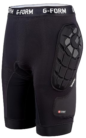 G-Form MX Short mit Chamois - Radlerhose für Herren - Sportlicher Schutzausrüstung für den Radfahren