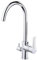 aquaSu® Spültischarmatur Rego mit Geräteanschluss, Wasserspar-Mischdüse, Kosten-sparende Kaltwassermittelstellung, hoher Auslauf, Keramikkartusche, Messingkern, verchromt, 797122