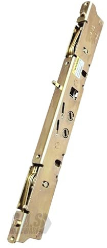 Alloy Steel Dual Point 9-15/16 Mortise Lock (No FacePlate) for Sliding Patio Glass Door | Multi Point Locking Mechanism Replacement - Fix and Repair Door Hardware Security