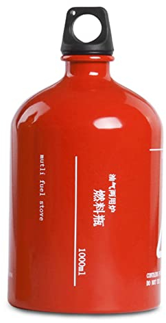 Funien 1000ML leere Kraftstoffflasche Benzin Kerosin Benzinbehälter Camping Herd Kraftstoffflasche