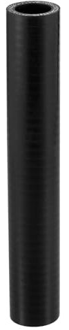 QUARKZMAN 1 Pièce Tuyau En Silicone Noir Universel De 22mm (0,87 Po) De Diamètre Intérieur Et De 200mm (7,87 Po) De Longueur À 0 Degré