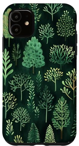 Motif vert forêt || Vert forêt Coque pour iPhone 11