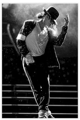 fgxmne Exklusives Superstar-Sänger-Poster Michael Jackson, 5, Leinwand-Poster, Wandkunst, Dekordruck, Bild Gemälde für Wohnzimmer, Schlafzimmer, Dekoration, 30 x 45 cm