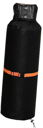 MagiDeal Cubierta Protectora para Tanque de Gas, Cubierta portátil a Prueba de Polvo para Botella de Gas, Impermeable para jardín, Camping, Exterior, mochilero