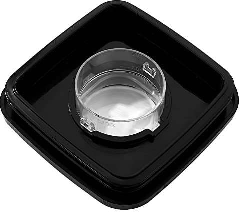 Xbsduih Tapa cuadrada para batidora y tapa central para tarro de batidora OS-TER apto para repuesto tapa tarro cuadrado batidora 4903