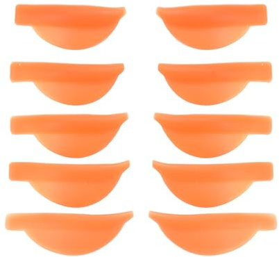 5 Pairs Lash Lift Shield, Silicone Lift Pads for Eyelash Perm, XS/S/M/L/XL 5 Size Reusable Soft Lash Lifting Rods for Women