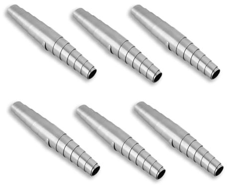 Daryunk 6pcs Volute Pruning Shears Replacement Spring, Stainless Steel Heavy-Duty Spiral Spring, Used for Garden Pruning and Bypass Pruning, Compatible with Manual Pruning Tools