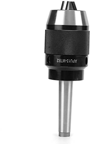 Bohrfutter 3 - Backen selbstspannend mit Rückzug - MK2 Spannschaft für Drehmaschine, Fräsmaschine, 1-13mm Backenfutter