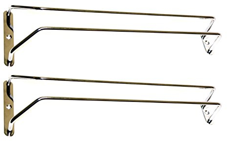TAMLED Gläserschiene 34 cm Edelstahl - 2 Stück