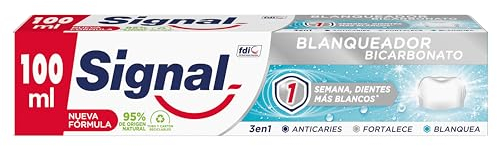 Signal - Pasta bicarbonato dentífrico blanqueador, 75ml (8519451), el paquete puede variar