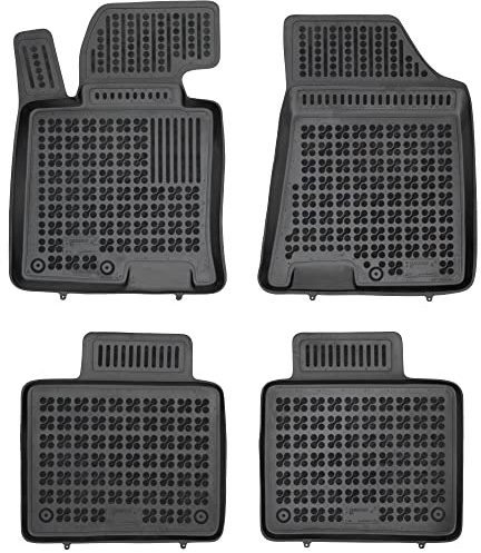 REZAW - PLAST Antirutschmatten Auto fußmatten passt für Hyundai i40 2011-2019 Kompletter Schutz für Ihr Auto bei Allen Wetterbedingungen mit perfekt passenden Anti rutsch gummimatten