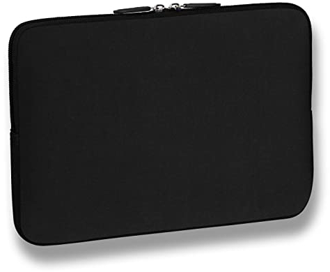 Pedea 66060230 Laptop Hülle - Laptoptasche 15,6 Zoll aus Neopren - Laptop Schutz schwarz - dünne Neoprenhülle zum sicheren Verstauen - Schutzhülle für Ihren Laptop - wasserabweisend