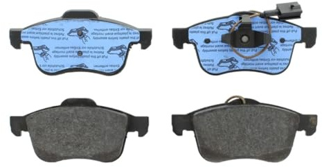 TRW GDB1880 Brake Pad Set of 4 Compatible for Alfa Romeo Giulietta (940_) 2010-2020 Front Axle and Other Vehicles