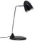 MAUL Schreibtischlampe LED Maulstarlet | Schreibtischlampe im Vintage Look | Stilvolle Lampe aus Metall mit 3000K Farbtemperatur | LED Tischleuchte mit Standfuß für Schreibtisch | Schwarz