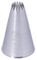 De Buyer acciaio inossidabile Beccuccio Petit Four foro a stella, diam, 2116.10, 14 denti. Diametro 10 mm