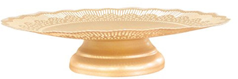 H&H Atelier Alzata, Metallo, Oro, 34x34x7 cm