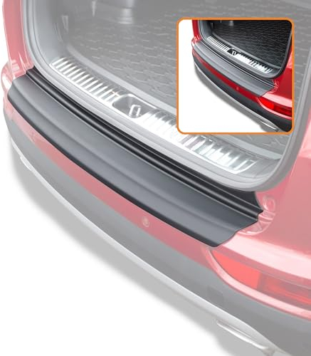 Travall Ladekantenschutz Kofferraum für Kia Sportage (2015-2018) Selbstklebend Kratzschutz 100% Perfekte Passform Stoßstangenschutz, Einfache Montage Schwarzer ABS-Kunststoff für Kofferraum Ladekant