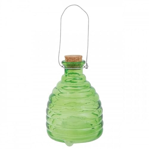 Piège à guêpes en verre colorés Vert
