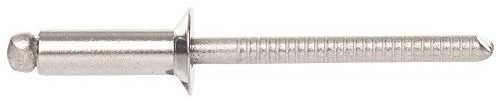 4mm x 8mm A2 Stainless Steel Countersunk Open Blind Pop Rivets - 20 Pack