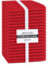 Cote De Amor WC-Set, Waffelstruktur, 12 Stück rot
