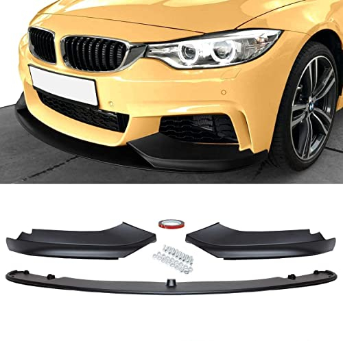 DM Autoteile Frontspoiler Schwarz Sport-Performance passend für F32 F33 F36 mit M-Paket