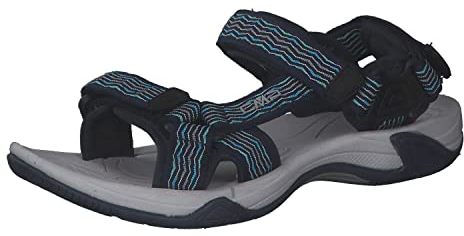CMP Femme Hamal WMN Hiking Sandal Sport, Blue Acqua, 37 EU