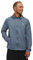 DANISH ENDURANCE Veste Coupe-Vent Homme, Léger & Respirant, Poches Fermées, Capuche Ajustable, Bleu, L