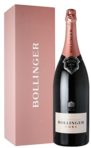 3,0l - Bollinger - Rosé - Doppelmagnum in Holzkiste - Champagne A.O.P. - Frankreich - Rosé-Champagner trocken