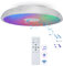 chysongoods 18W Φ28cm Deckenlampe LED Wasserdicht Mit Musik Bluetooth Lautsprecher Deckenleuchte Fernbedienung RGB Farbwechsel Dimmbar Für Badezimmer