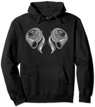 Turbolader Deko für auto tuning Druckwandler Turbolader Pullover Hoodie