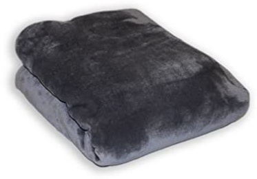 Traumschloss Wohndecke Microflanell 100% Polyester, gemütlich, kuschelig,grau,
