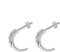 Krallen-Ohrringe, Sterlingsilber, Gothic-Drachen-Klauen-Creolen, Ohrstecker, Wikinger-Ohrringe, Punk-Schmuck, Geschenk für Frauen