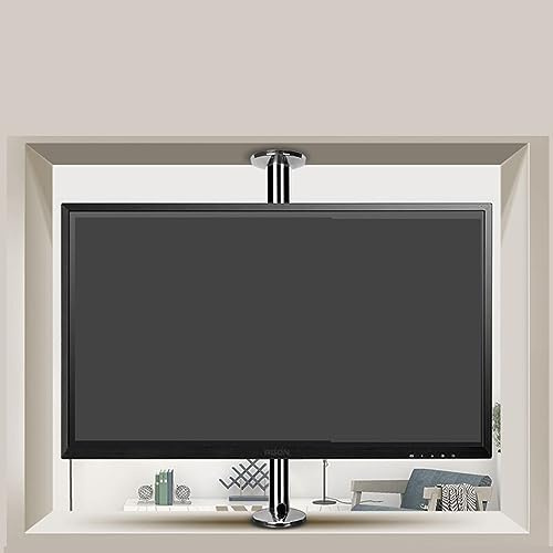 QICBYING LCD TV Marco Giratorio de 360 Grados Soporte de Piso Partición Marco Giratorio Gabinete de TV Giratorio Base giratoria, para TV de 32-55 Pulgadas (Size : 86-114cm)