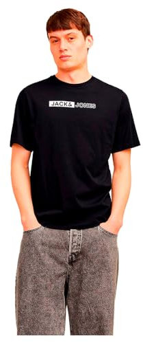 JJECORP Logo Tee Play SS O-Neck NOOS, Black/Print:Play 5, L