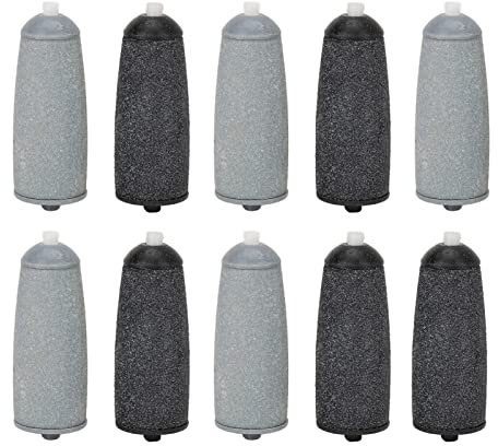 Honiwu 10PCS Replacement Rollers, Foot File Replacement Rollers Heads, Replacement Rollers Heads Refills, for Electric Foot File (5.5 * 2 * 2cm)